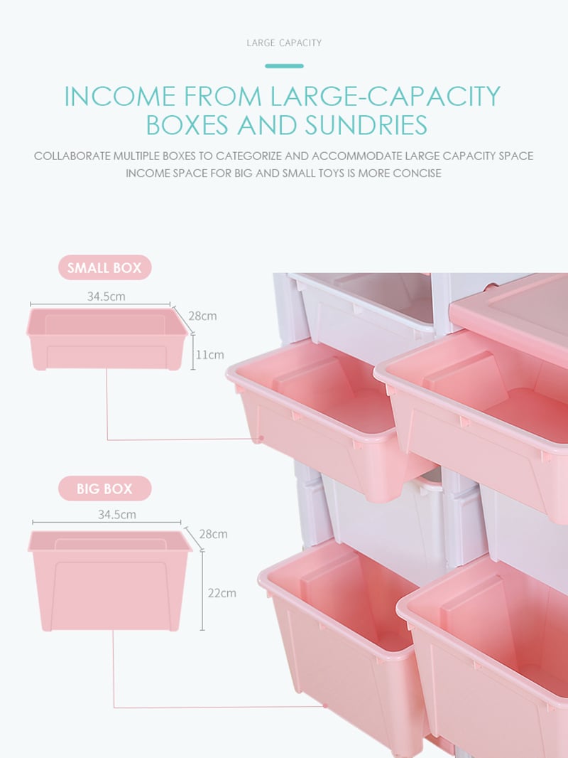 All 4 Kids Hannah Combined Storage Unit