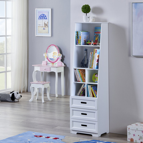 All 4 Kids White Candice Bookcase