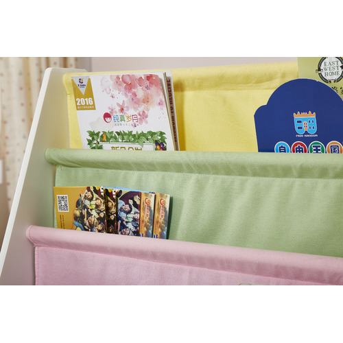 White Canvas Book Shelf