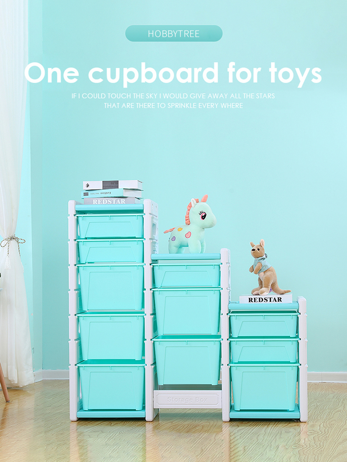 All 4 Kids Hannah Combined Storage Unit