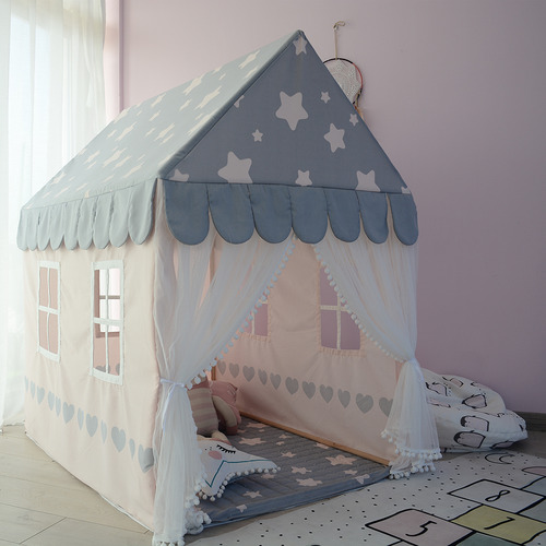 Project Kindy Furniture Allira Play House Cotton Teepee Tent Temple & ster