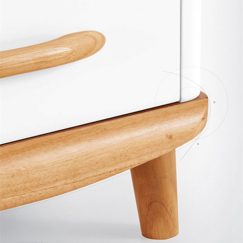 All 4 Kids Ashley Wooden Bedside Table
