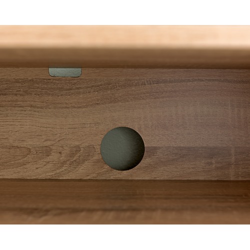 Oak European Style Entertainment Unit