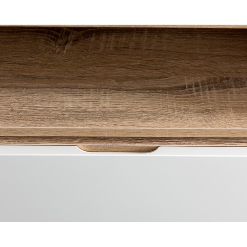 Oak European Style Entertainment Unit