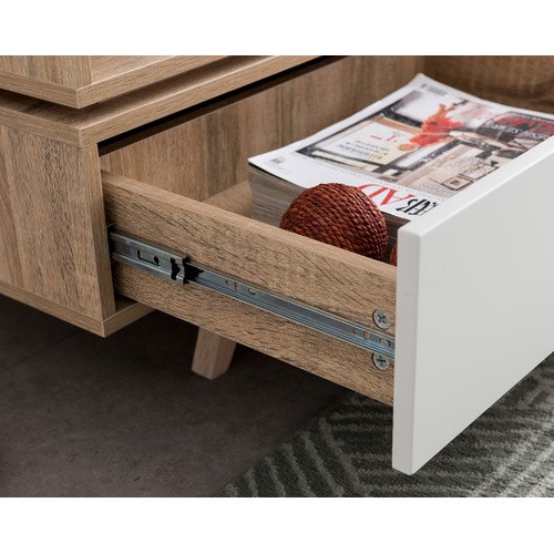 Oak European Style Entertainment Unit