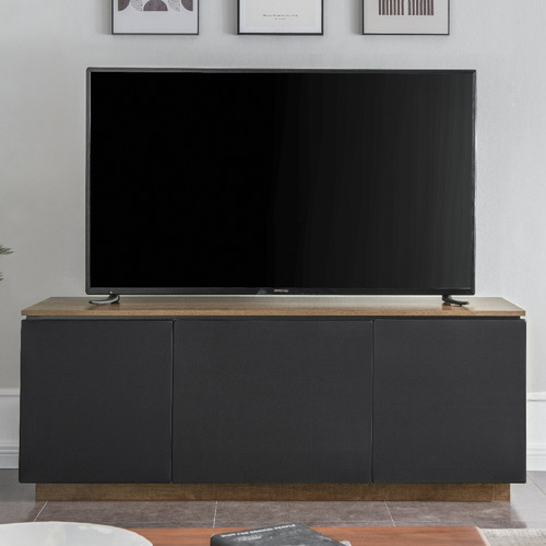 Monument Furniture Black Hollywood TV Cabinet | Temple & Webster