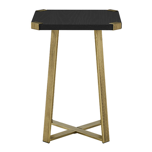 Black & Gold Simone Side Table