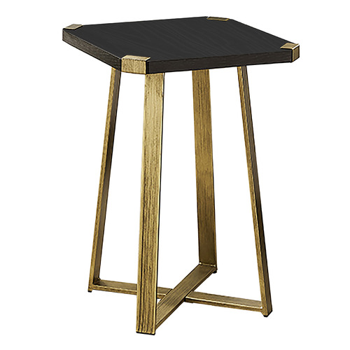 Black & Gold Simone Side Table