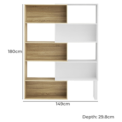 Haise 5 Tier Book Case