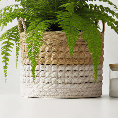 3 Piece Penrose Woven Water Hyacinth Basket Set