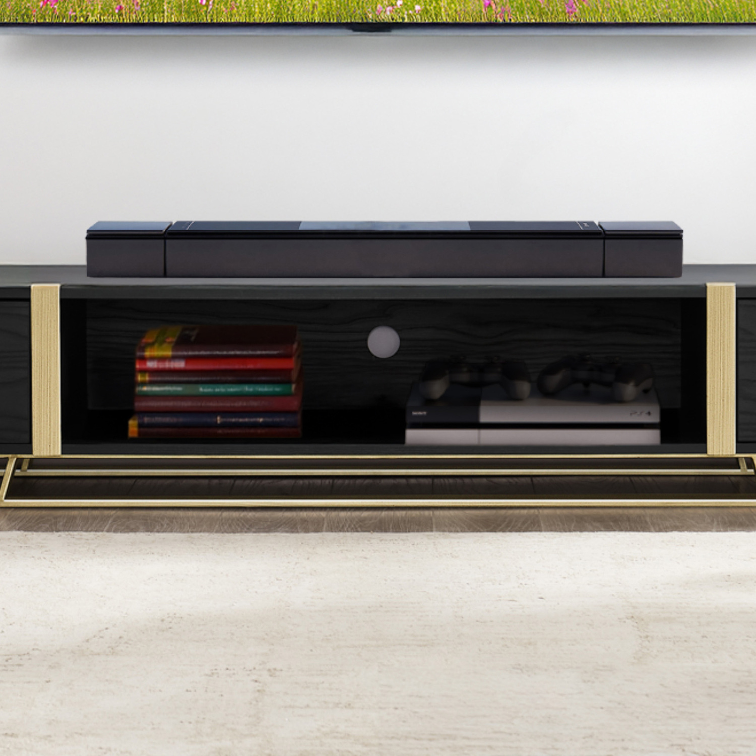 200cm-Athena-2-Drawer-TV-Unit