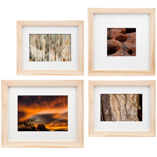 4 Piece Kalhu Slim Box Wall of Frames Set