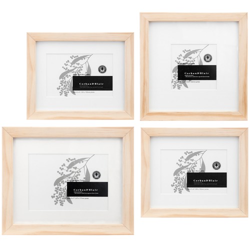 4 Piece Kalhu Slim Box Wall of Frames Set