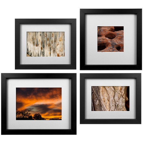 4 Piece Kalhu Slim Box Wall of Frames Set