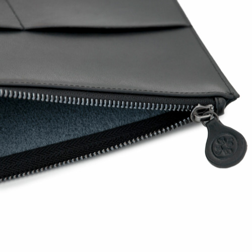 Corban & Blair A6 Black Personalised Leather Document Holder | Temple ...