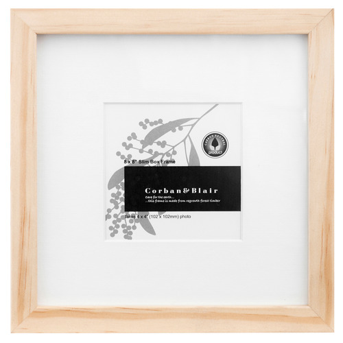 Corban & Blair 4 x 4" Picture Frame with Framing Mat