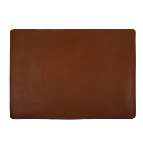 6 Piece Tan Artisan Leather Complete Desk Set