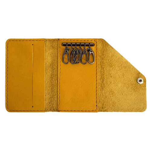 Pocket Personalised Leather Key Organiser