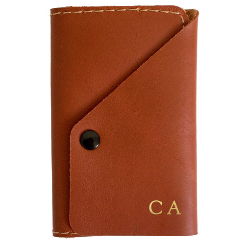 Pocket Personalised Leather Key Organiser