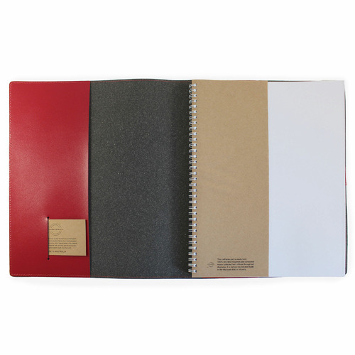 A4 Personalised Recycled Leather Journal