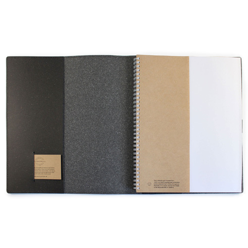A4 Personalised Recycled Leather Journal