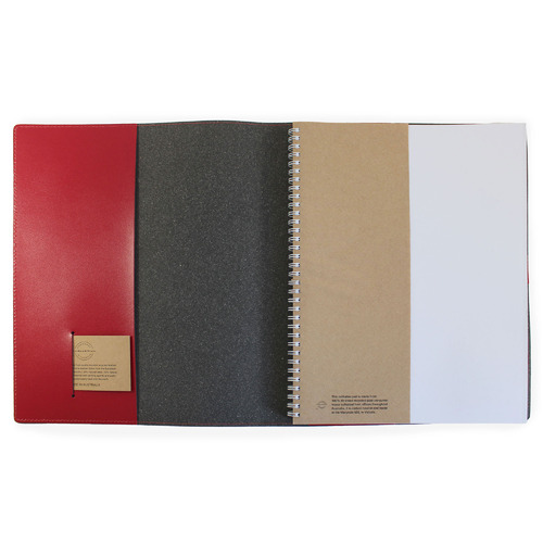 A4 Recycled Leather Journal