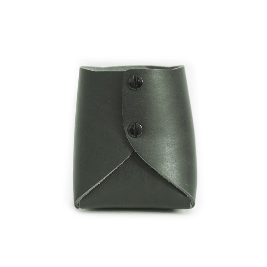 6 Piece Green Artisan Genuine Leather Desk Set