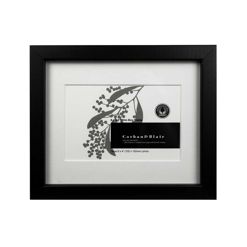 5 Piece Slim Box Photo Frame Set