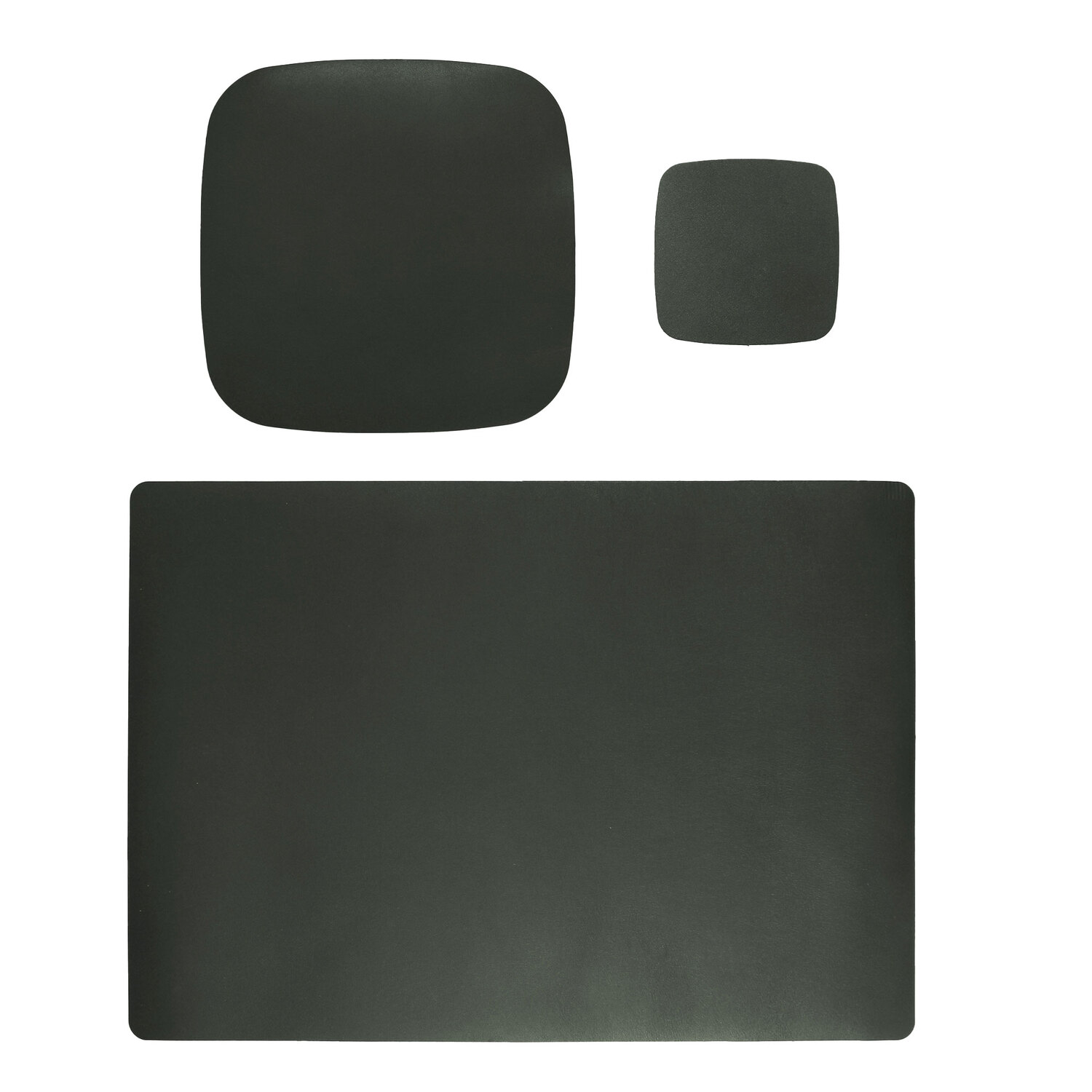 3 Piece Artisan Genuine Leather Starter Desk Set