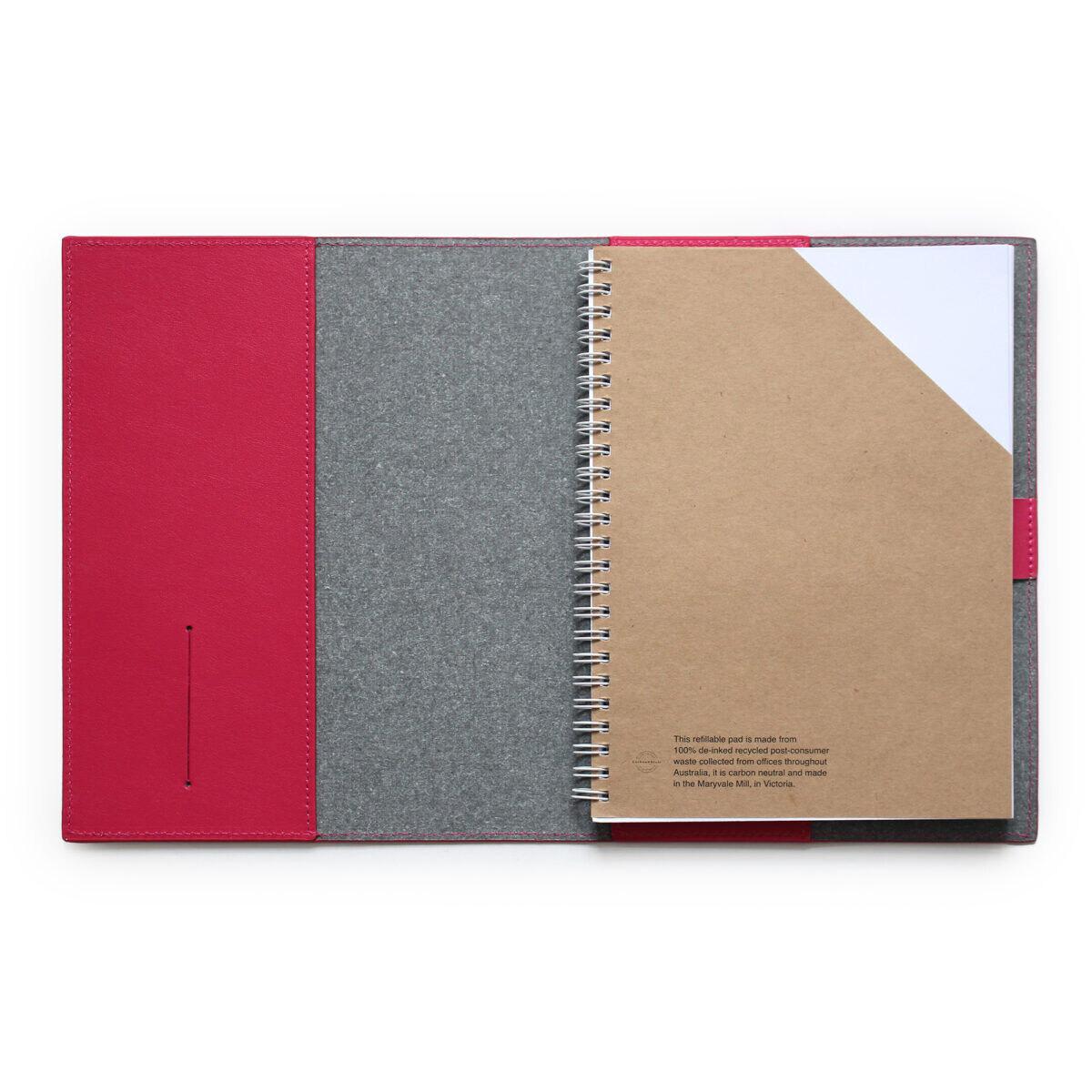 A5 Recycled Leather Journal