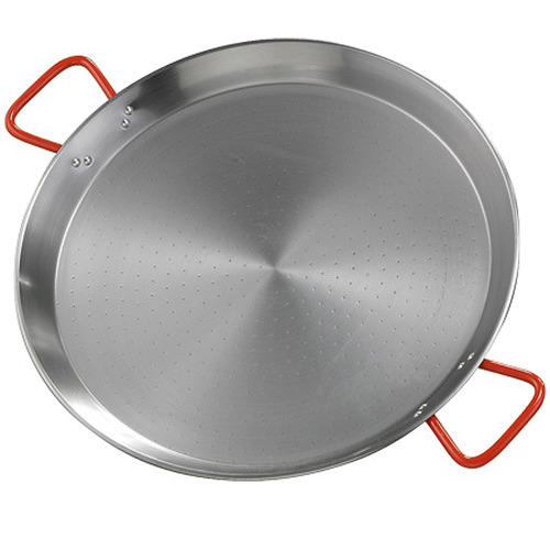 thumbnail image 2 of Garcima La Paella Valencia 18 Inch Carbon Steel Paella Pan With 16 Inch Burner - Perfect For Gas Stove 2 of 12