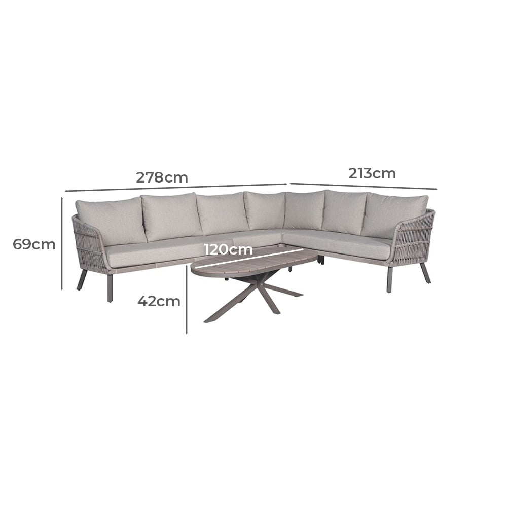 5 Seater Gordon Outdoor Sofa Set