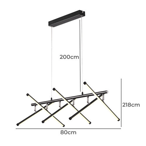 Metrix 6 Light Pendant
