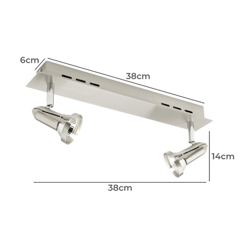Carlson 2 Light Adjustable Spotlight