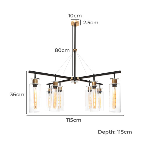 Ayla 8 Light Pendant