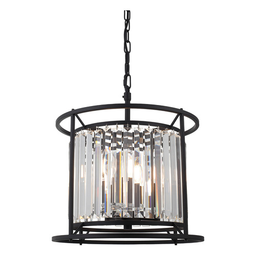 Auburn 3 Light Stainless Steel Pendant