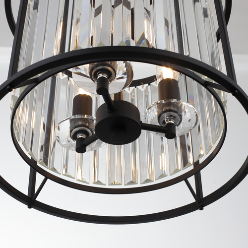 Auburn 3 Light Stainless Steel Pendant