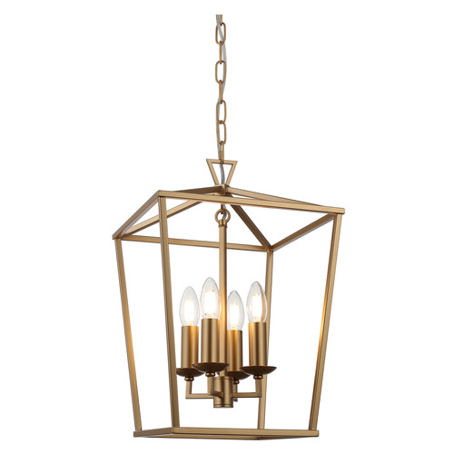 Panama 4 Light Stainless Steel Pendant