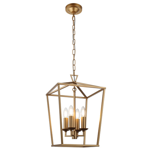 Panama 4 Light Stainless Steel Pendant
