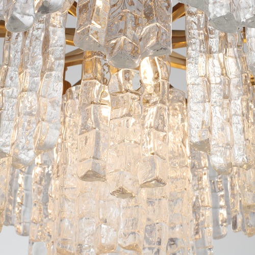 Ruther 10 Light Steel Pendant