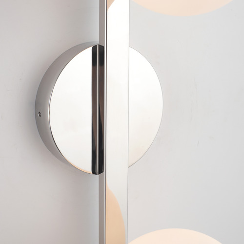Reno 2 Light Steel Wall Sconce