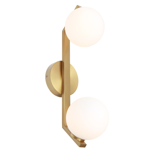 Reno 2 Light Steel Wall Sconce