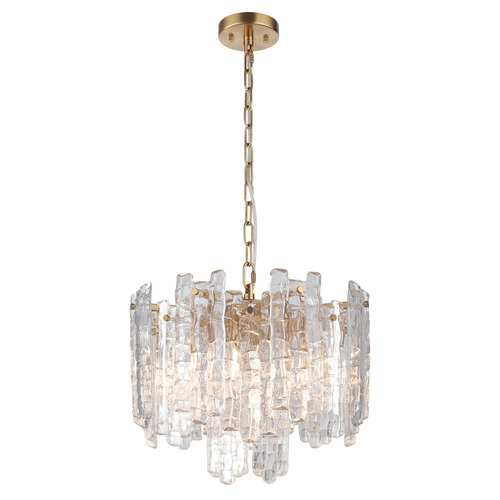 Ruther 5 Light Steel Pendant