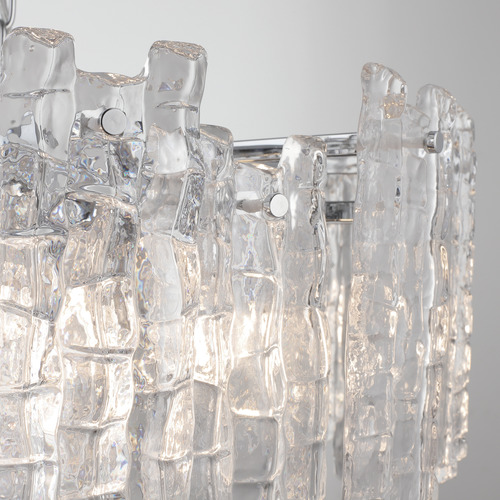 Ruther 10 Light Steel Pendant