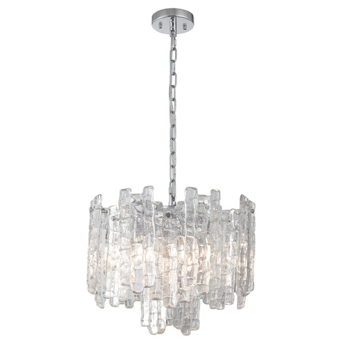 Ruther 5 Light Steel Pendant