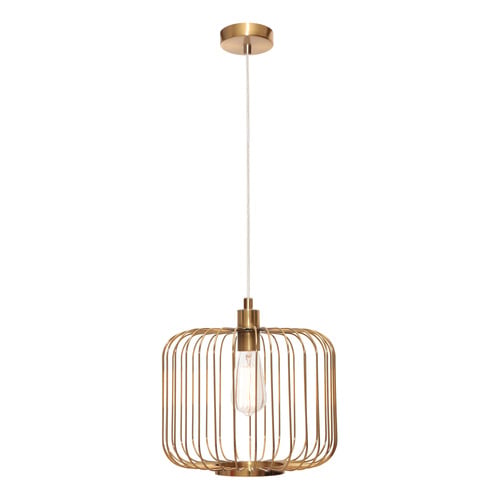 Burke Steel Pendant Light