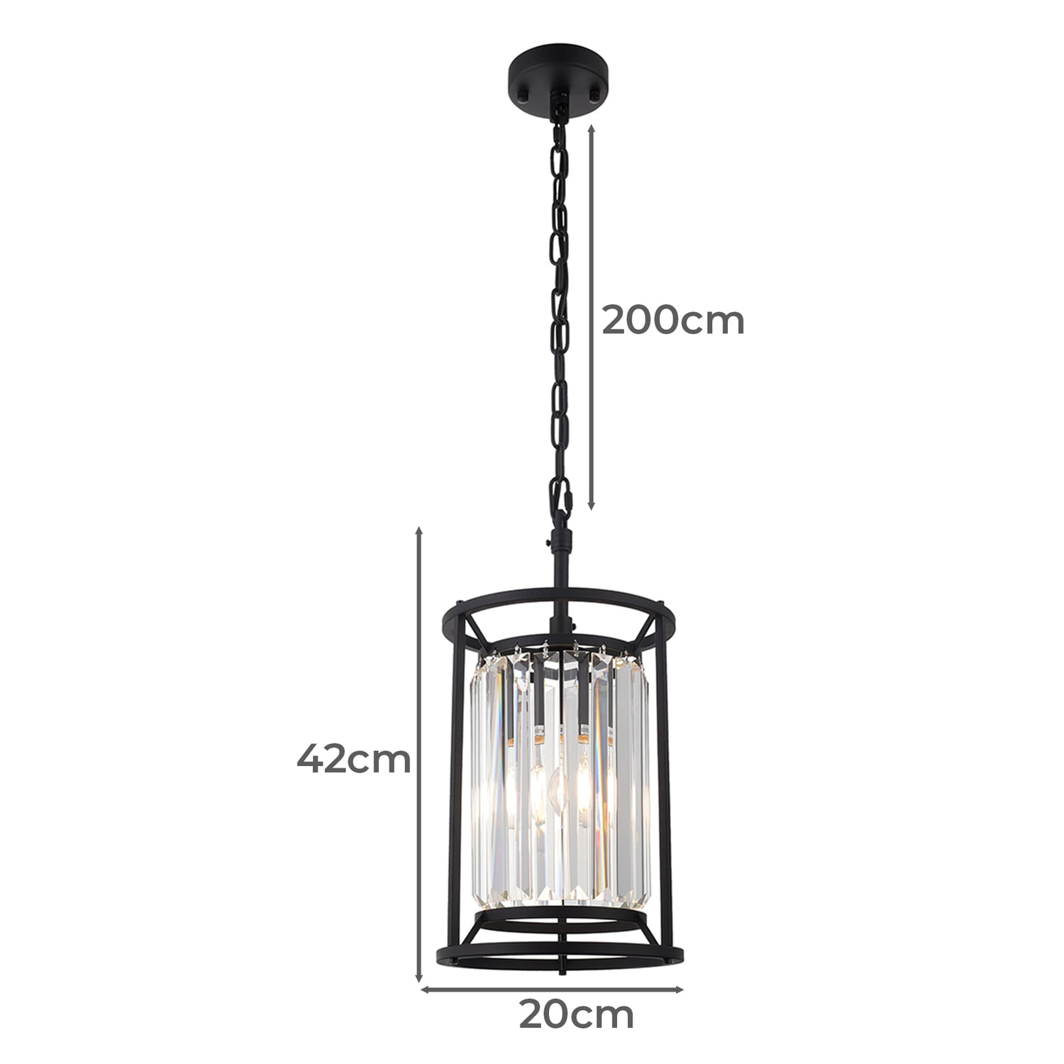 Auburn Steel Pendant Light