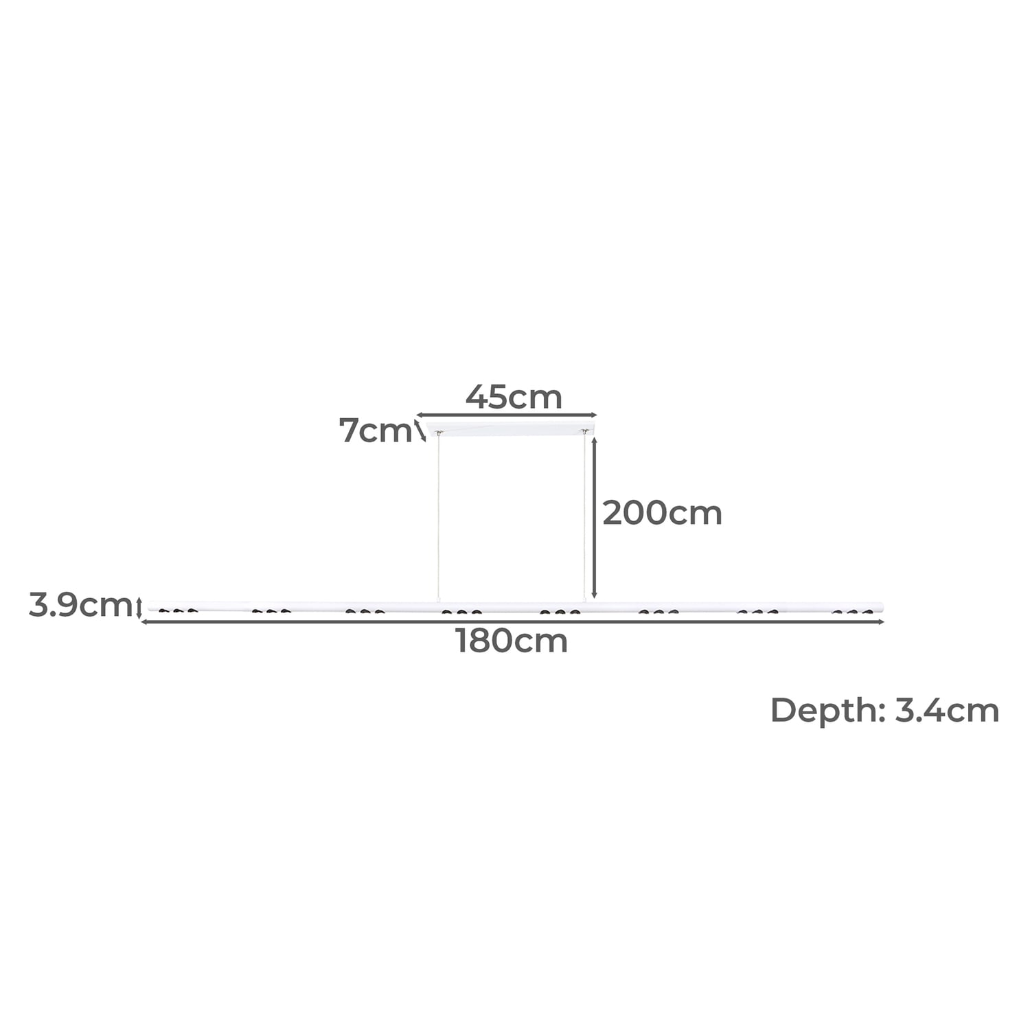 Tyler Aluminium LED Pendant