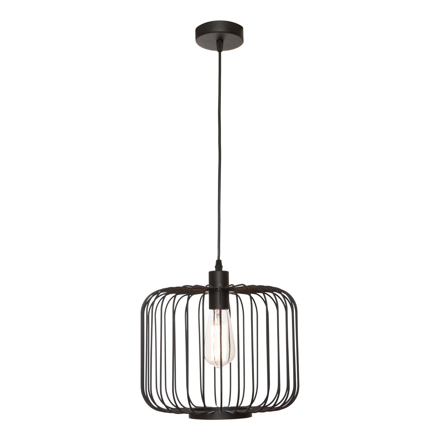 Burke Steel Pendant Light