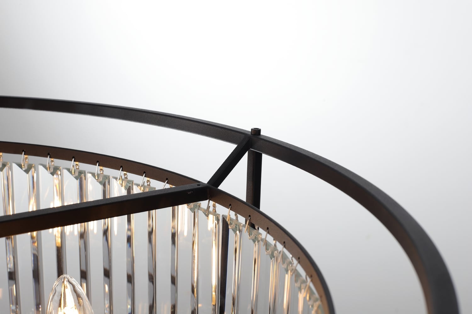 Auburn Steel 8 Light Pendant